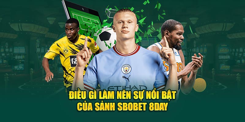 Điều gì làm nên sự nổi bật của sảnh Sbobet 8DAY