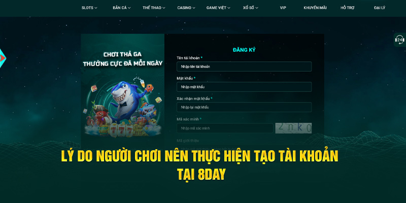 Lý do nên tạo tài khoản